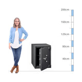 size chart Insafe Size 140, Dual Key Lock Safe - Eurograde 6