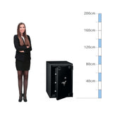 size chart for a Insafe Size 140, Key Lock Safe - Eurograde 1
