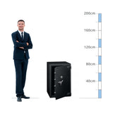 size chart for a Insafe Size 160, Key Lock Safe - Eurograde 0