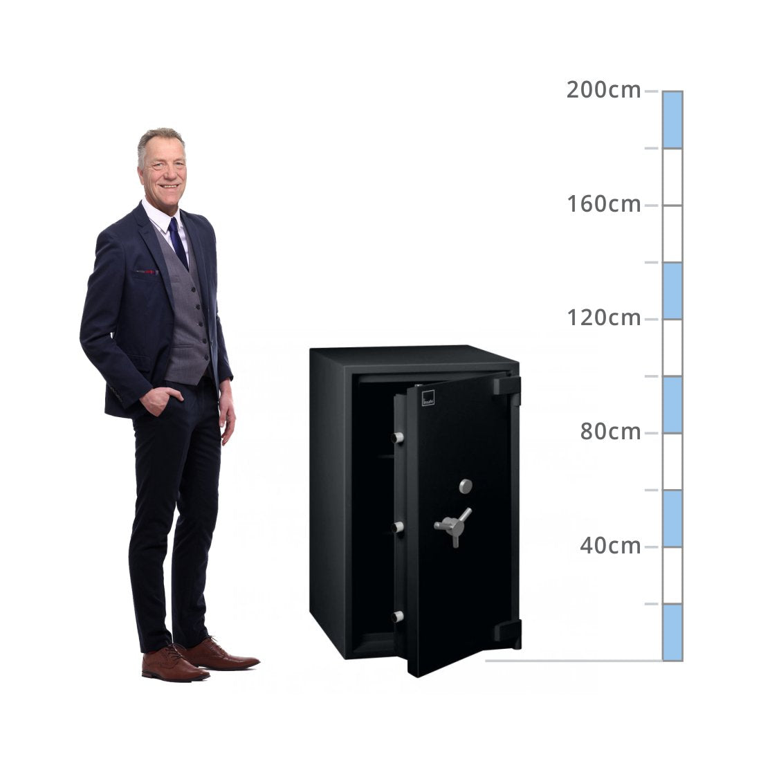 size chart Insafe Size 240, Key Lock Safe - Eurograde 2