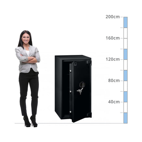 Size chart Insafe Size 300, Digital Keypad Safe - Eurograde 3