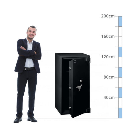 size chart Insafe Size 300, Key Lock Safe - Eurograde 3