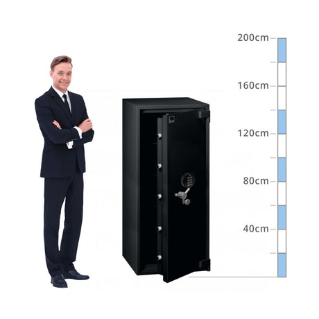 size chart Insafe Size 350, Digital & Key Lock Safe - Eurograde 5