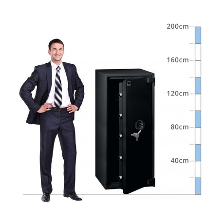 size chart Insafe Size 350, Digital Keypad Safe - Eurograde 3