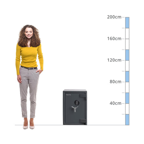 size chart Insafe Size 40, Digital Keypad Lock - Eurograde 3