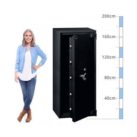 size chart Insafe Size 500, Dual Key Lock Safe - Eurograde 5