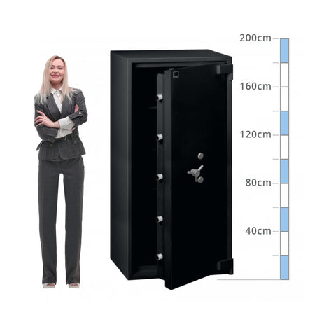 size chart Insafe Size 700, Dual Key Lock Safe - Eurograde 5
