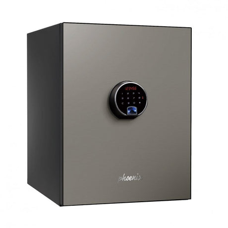 Phoenix Spectrum Plus Size 1, Biometric Lock Luxury Silver Fire Safe
