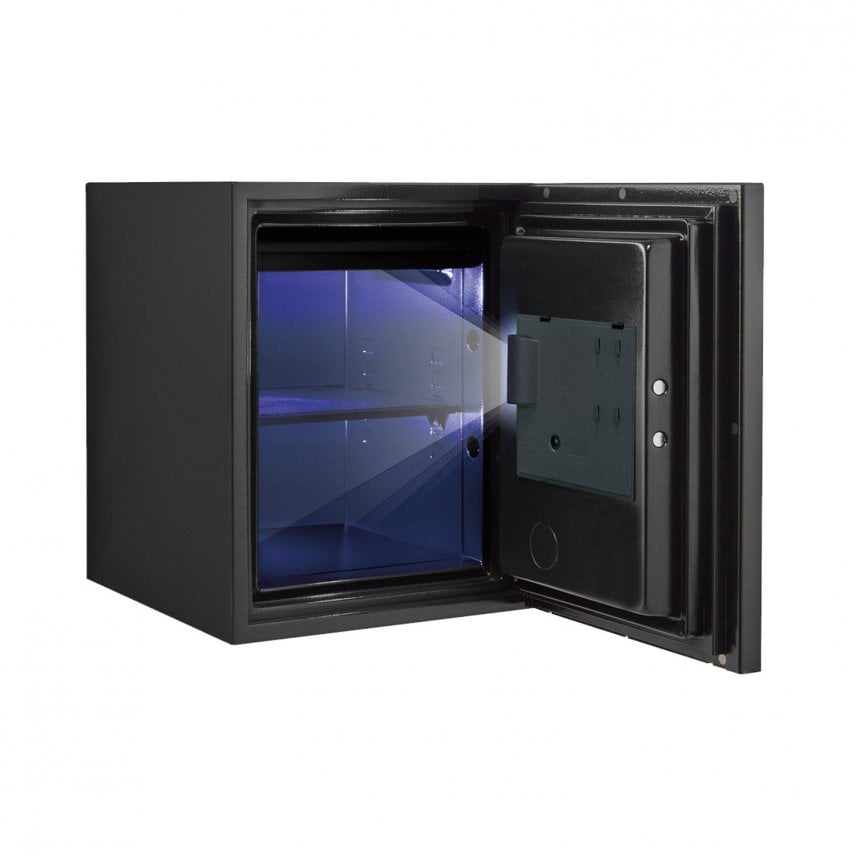 Phoenix Spectrum Plus Size 1, Biometric Lock Luxury Silver Fire Safe