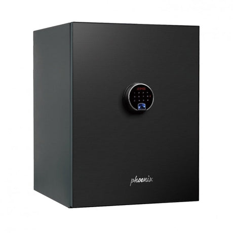 Phoenix Spectrum Plus Size 2, Biometric Lock Luxury Black Fire Safe