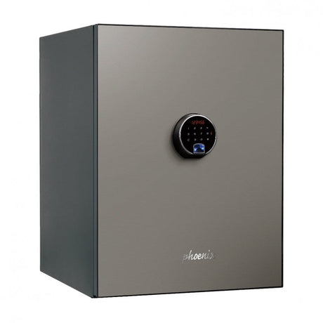 Phoenix Spectrum Plus Size 2, Biometric Lock Luxury Silver Fire Safe
