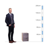 size chart Phoenix Cashier Deposit SS0996ED, Digital Keypad Safe - Drawer Deposit