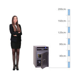 size chart Phoenix Cashier Deposit SS0998ED, Digital Keypad Safe - Drawer Deposit