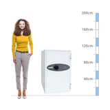 size chart Phoenix Data Commander DS4621F, Biometric Lock Safe - 120 Min Fire Protection