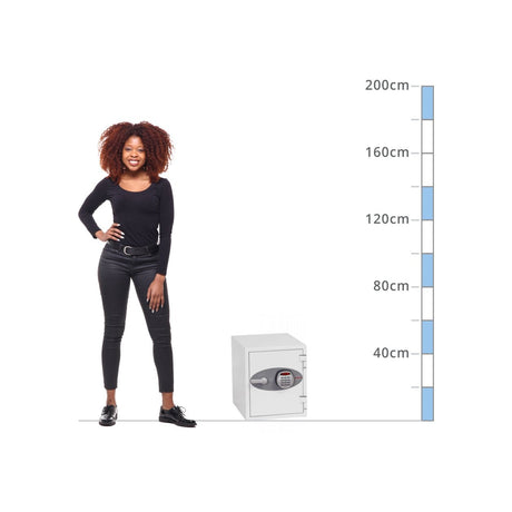 size chart Phoenix Datacare DS2001E, Digital Keypad - 60 Min Fire Protection