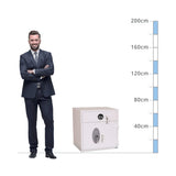 size chart Phoenix Diamond Deposit HS1091KD, Key Lock Safe - Eurograde 1