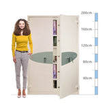 size chart Phoenix Fire Commander Pro FS1923K, Key Lock Safe - 60 Min Fire Protection
