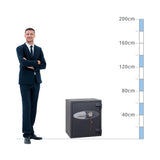 size chart Phoenix Planet HS6072E, Digital Keypad Safe - Eurograde 4