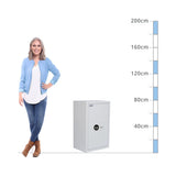 size chart for a Securikey Secure Stor Security Cabinet Size SC110, Key Lock - S1 Rated