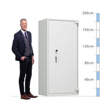 size chart for a Securikey Size 535, Key & Combination Safe - Eurograde 5