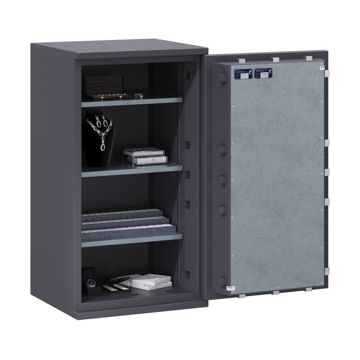 Chubbsafes Trident DF T2 Size 405, Dual Key Lock - Eurograde 4