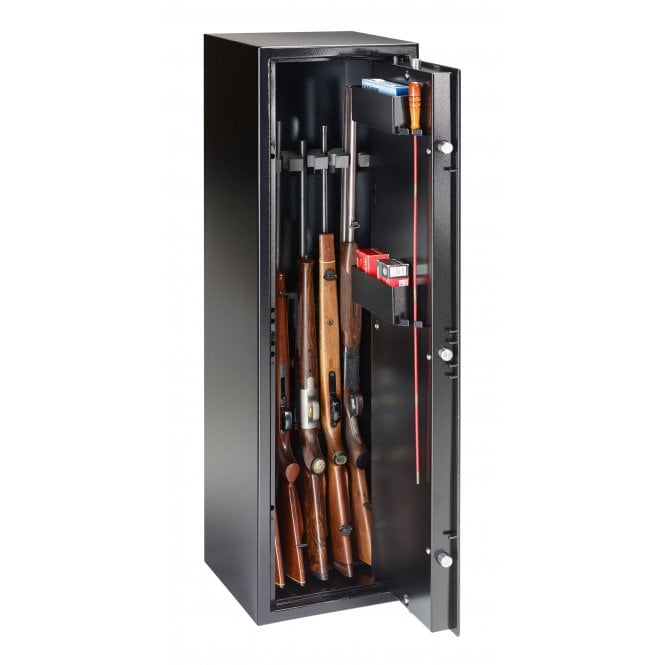 Burg Wächter Ranger Gun Cabinet Size N5S, Key Lock - 5 Gun Storage