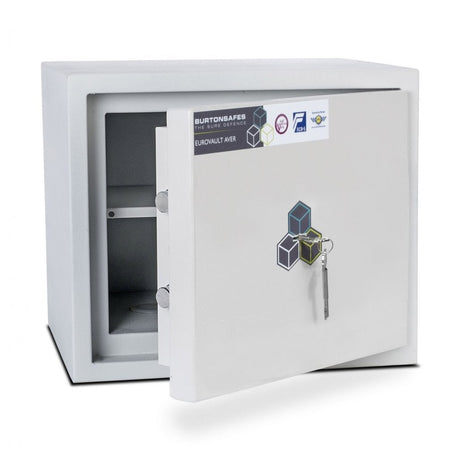 Burton Eurovault Aver S2 Size 1, Key Lock Safe - £4,000 Cash Rated