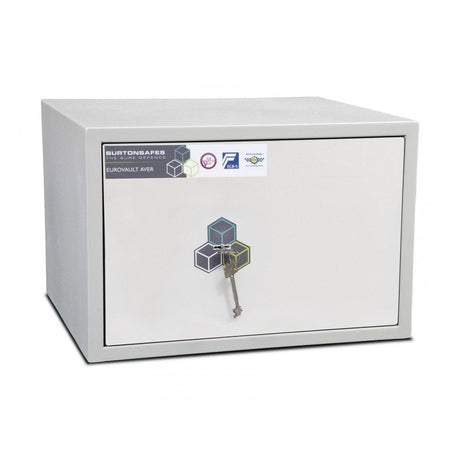 Burton Eurovault Aver S2 Size 2, Key Lock Safe - £4,000 Cash Rated