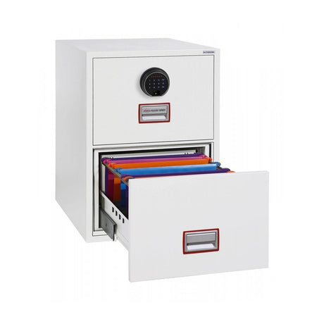 Phoenix World Class Vertical Fire File FS2252F, Biometric Lock - 90 Min Fire Protection