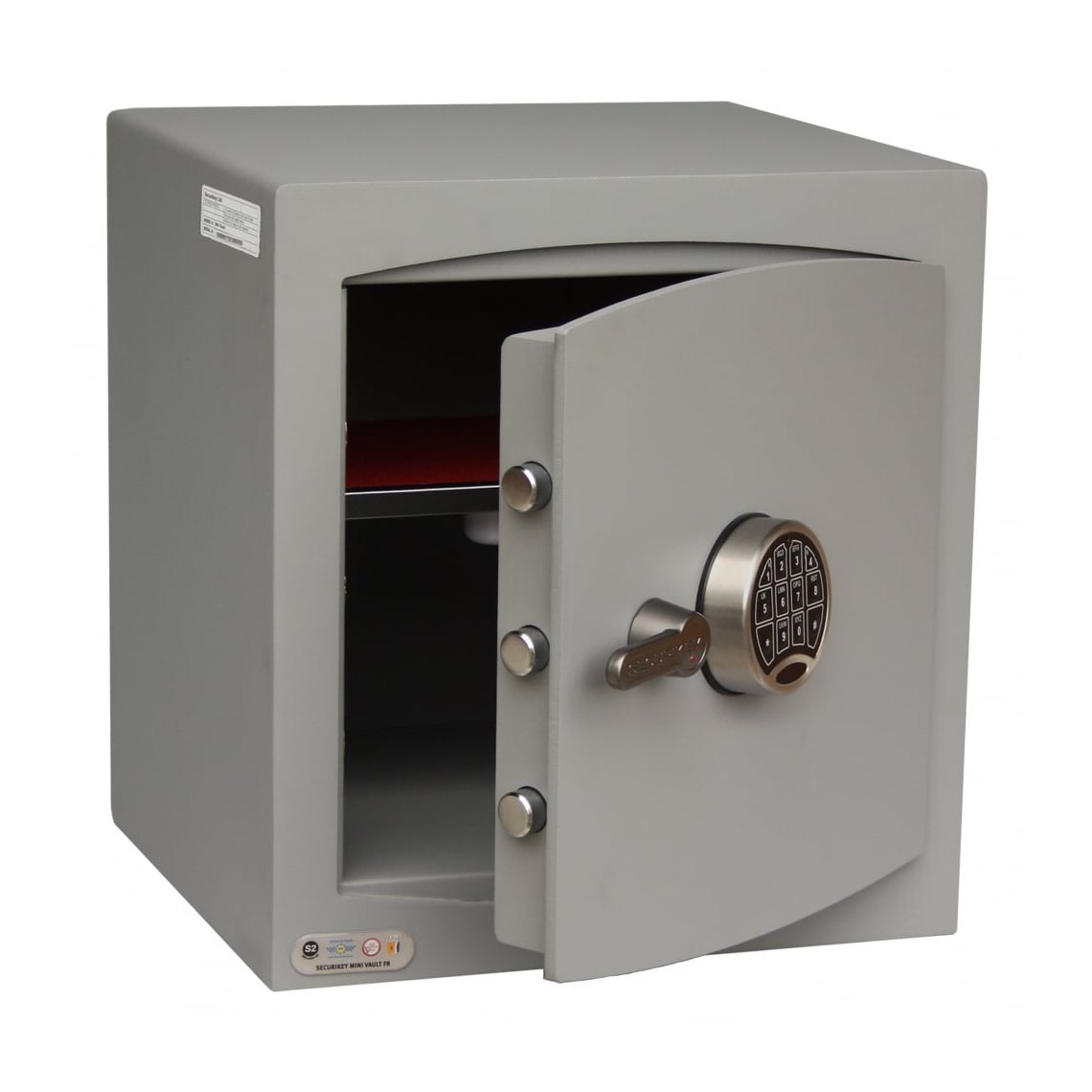 Securikey Mini Vault Gold FR S2 Size 3, Digital Keypad Safe - £4,000 Cash Rating