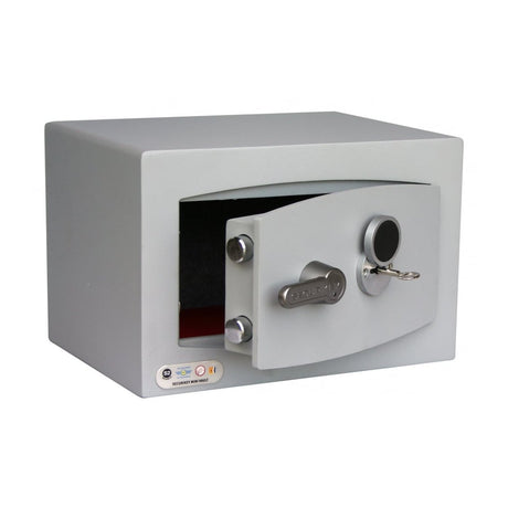 Securikey Mini Vault Silver S2 Size 0, Key Lock Safe - £4,000 Cash Rating