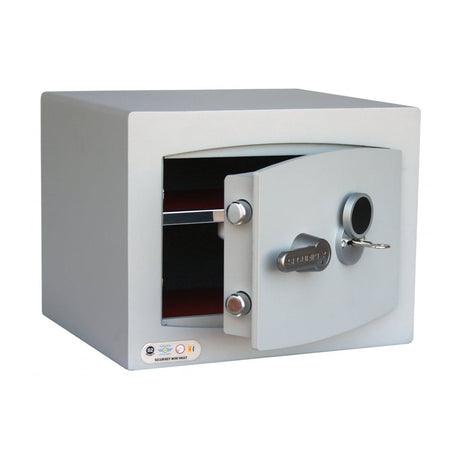 Securikey Mini Vault Silver S2 Size 1, Key Lock Safe - £4,000 Cash Rating