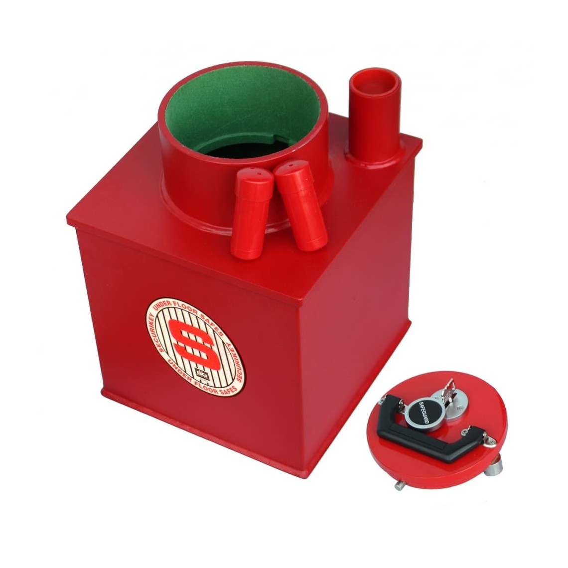 Securikey Safeguard Underfloor Deposit Size 4, Key Lock Safe - Concealed Safe