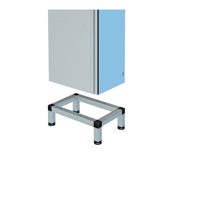 Aluminium Stand for 1 Locker - Height: 150mm