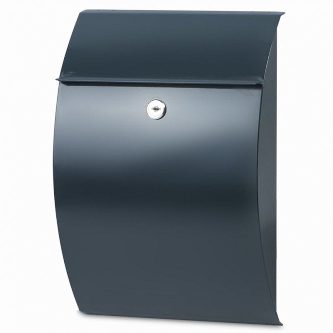 Burg Wachter Safes Capri Steel Post Box - Anthracite