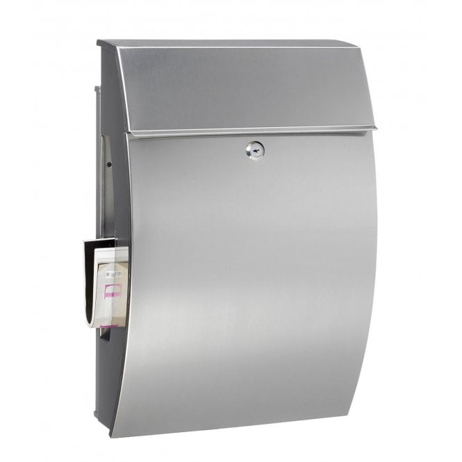 Burg Wachter Safes Hamburg Stainless Steel Post Box