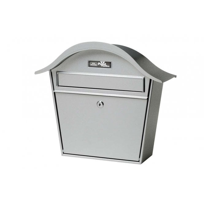 Burg Wachter Safes Holiday Point Post Box - Silver