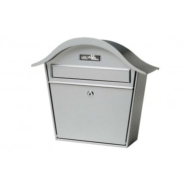 Holiday Point Post Box - Silver
