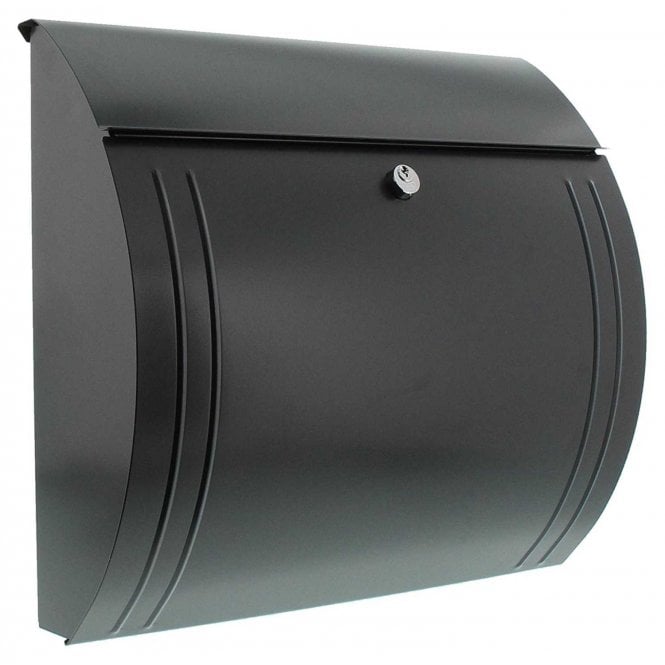 Burg Wachter Safes Modena Steel Post Box - Anthracite