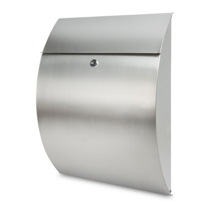 Burg Wachter Safes Riviera Stainless Steel Post Box