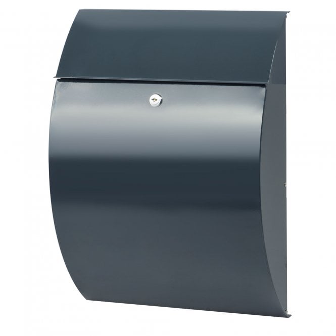 Burg Wachter Safes Riviera Steel Post Box - Anthracite