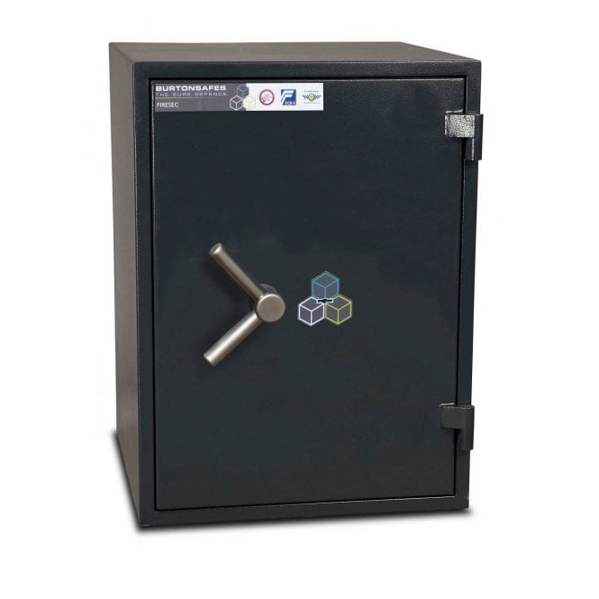 Burton Safes Firesec 10/60 Fire Size 2 Key Locking Safe