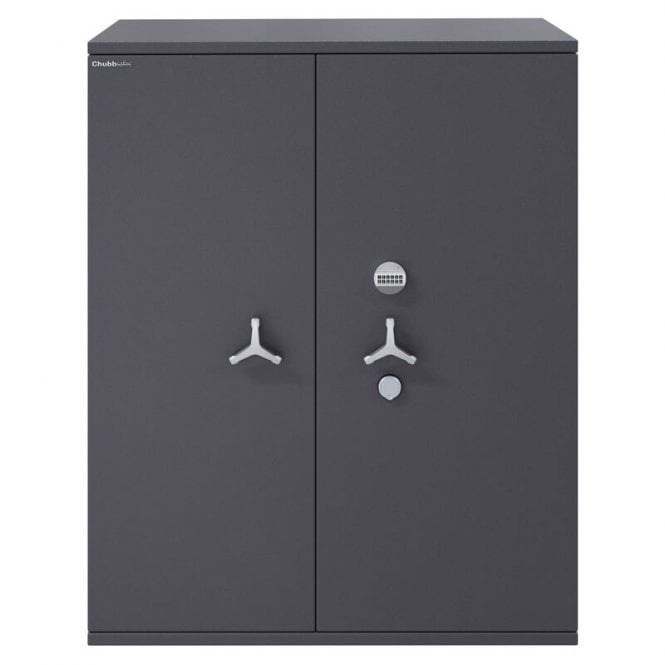 Chubbsafes Safes Trident DF T2 Eurograde 5 Size 1090 Key and Electronic Dual Locking Safe
