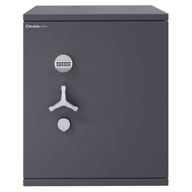 Chubbsafes Safes Trident DF T2 Eurograde 5 Size 245 Key and Electronic Dual Locking Safe