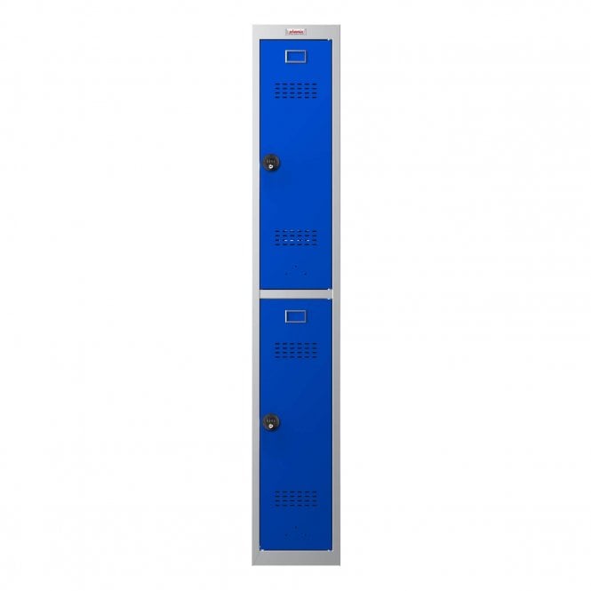 Phoenix Safes 2 Door Personal Locker PL1230GBC with Combination Lock - Blue
