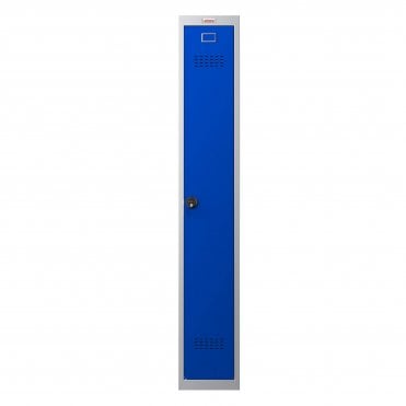 300D 1 Door Personal Locker PL1133GBC with Combination Lock - Blue