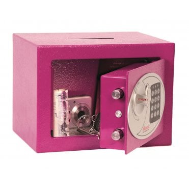 Phoenix Safes Compact Home/Office SS0721EPD - Hot Pink Safe