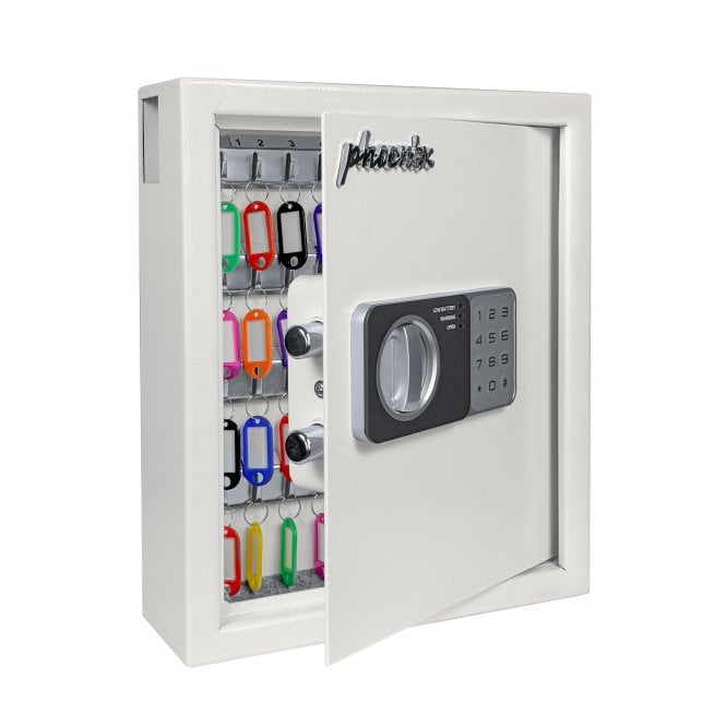 Phoenix Safes Cygnus Deposit KS0032E - 48 Hook Key Cabinet