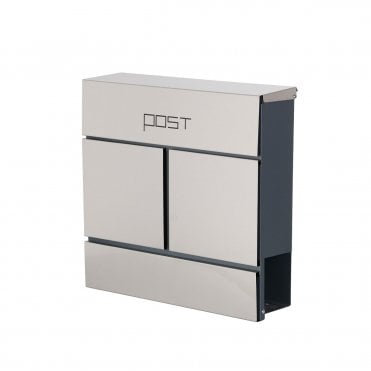 Estilo 24 Stainless Steel Post Box