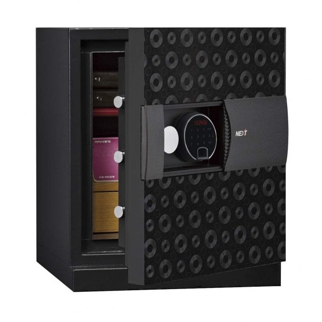Phoenix Next Luxury Safe LS7001 Black, Home and Office Safe